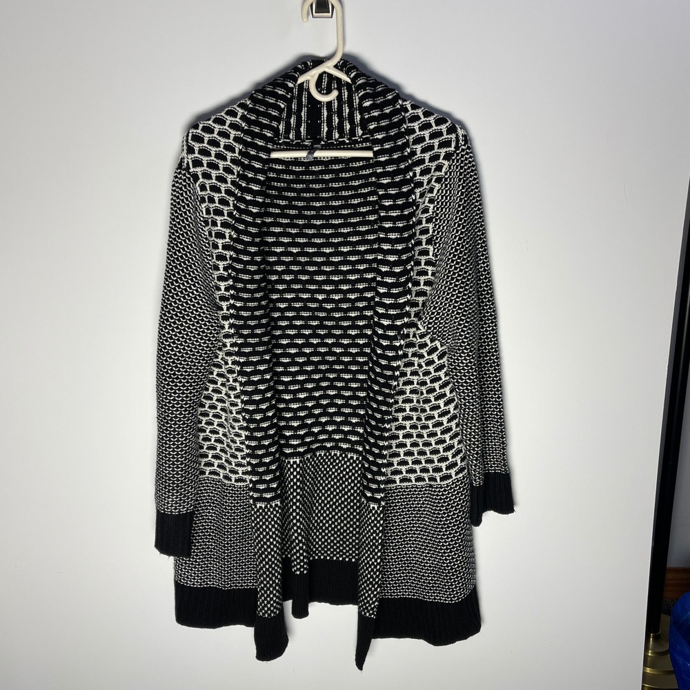 Free people Geometric Knit Open Front Cardigan Sweater XXL OI17SESWTNA00
